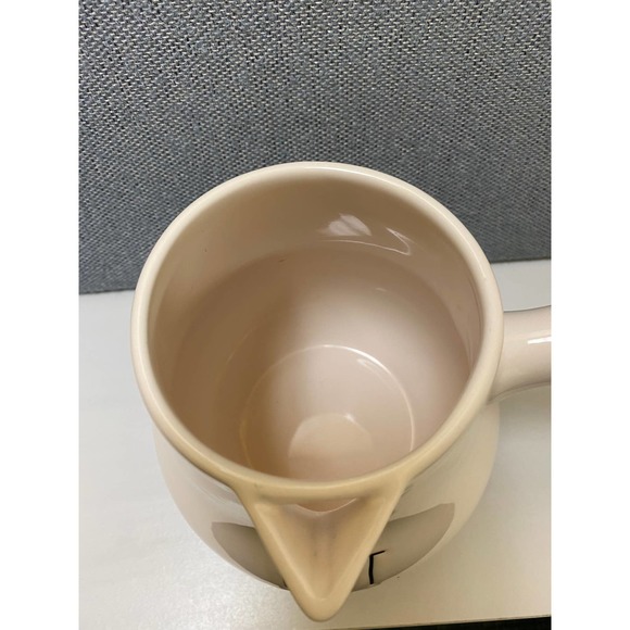 Rae Dunn Artisan Collection by Magenta HOT COCOA pitcher with handle and spout - Picture 4 of 7